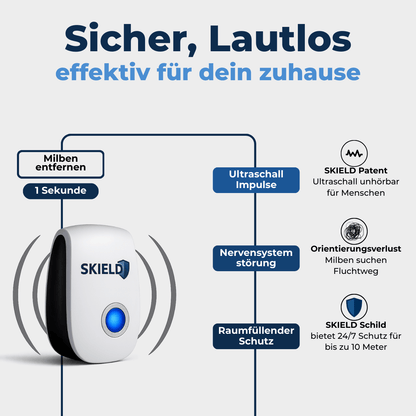 Juckreiz & Niesen stoppen – Milbenfrei schlafen mit BugShield